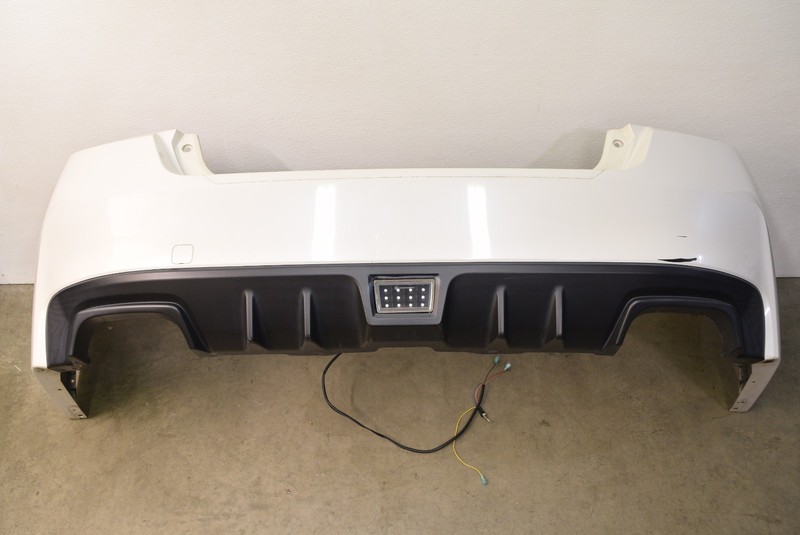 Subaru WRX STI Rear Bumper Cover Crystal White Pearl Oem 2015-2021