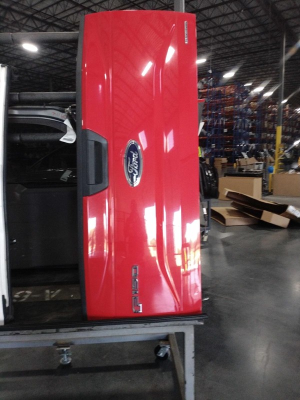 2015 Ford F150 Pickup Tailgate Red OEM FL3Z9940700B Dented & Scratched