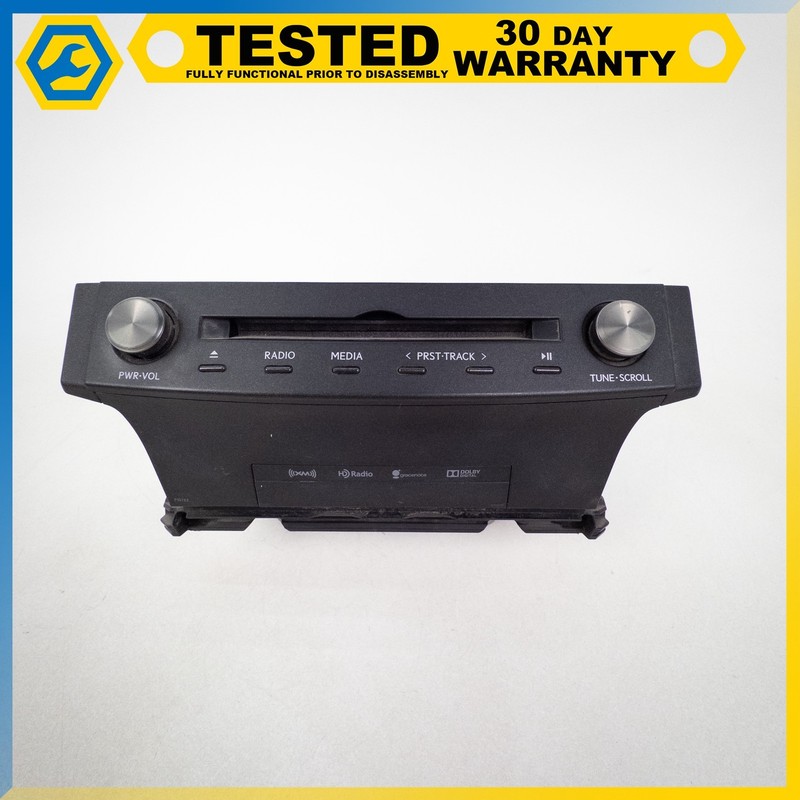 15-17 LEXUS RC350 RC300 RC200T AUDIO RADIO RECEIVER HEAD UNIT AM FM CD PLAYER OE