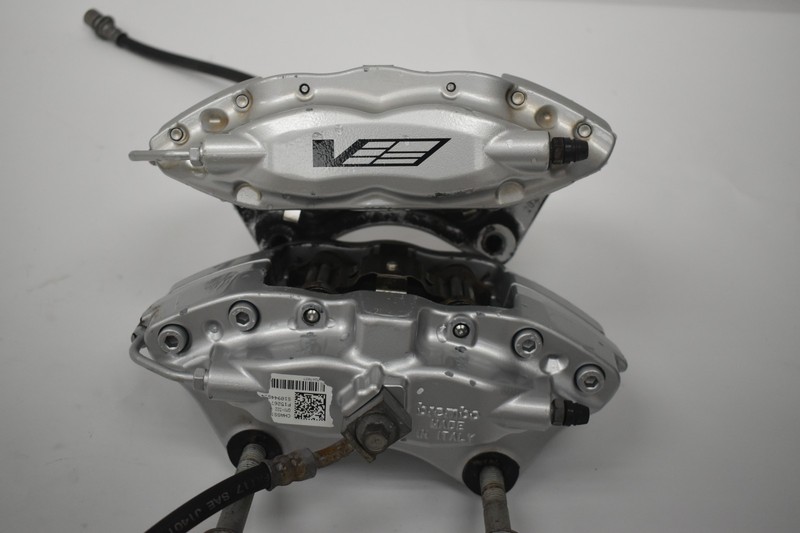 2009-2015 Cadillac CTS-V Brembo GREY REAR PAIR CALIPERS OEM PERFORMANCE PART