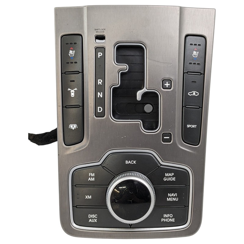 2011-2013 Hyundai Equus Shift Bezel Audio Navigation Control Switch Panel OEM