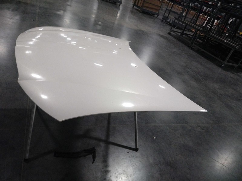 2002 Lincoln Continental White Hood Panel OEM F80Z16612AA 4DR Sedan Used