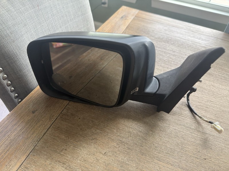 2008 2009 2010 2011 NISSAN ROGUE DRIVER SIDE BLACK Door Mirror OEM 96302JM200