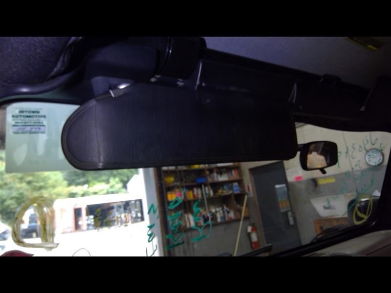 Driver Left Sun Visor With Warning Label Fits 03-06 WRANGLER 1443707