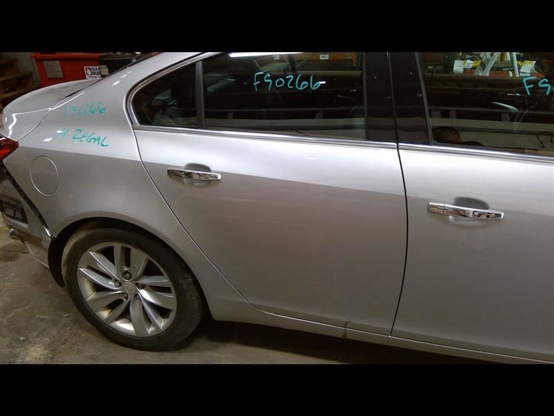 Passenger Right Rear Side Door Silver Fits 11-17 REGAL Paint Code GAN 670358