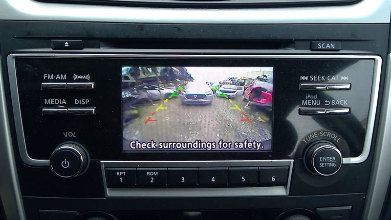 2017 Nissan Altima NON-NAV 28185 9HT1B Radio Stereo 2 DIN Disc CD Player Oem