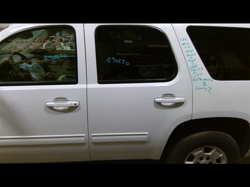 Driver Left Rear Side Door White Fits 07-14 TAHOE 666103