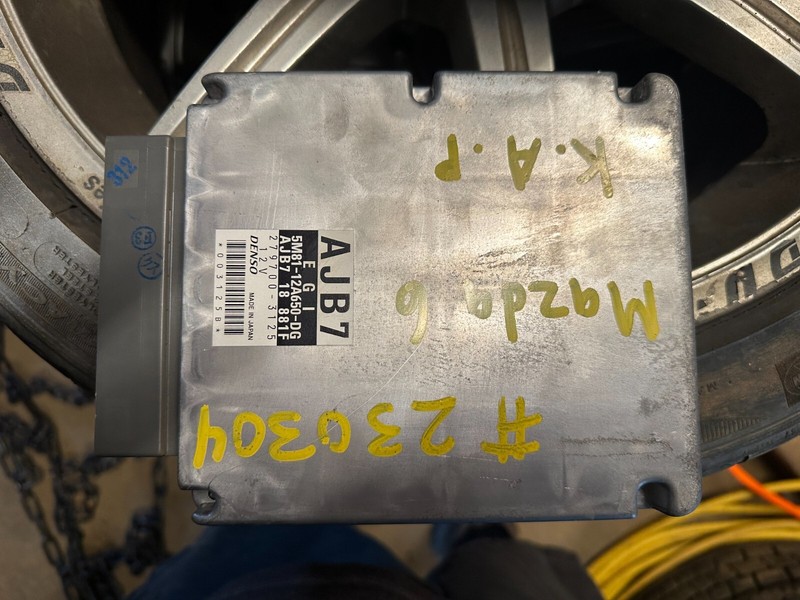 05 MAZDA 6 3.0 ENGINE COMPUTER ECU PCM EBX AJB7-18881F