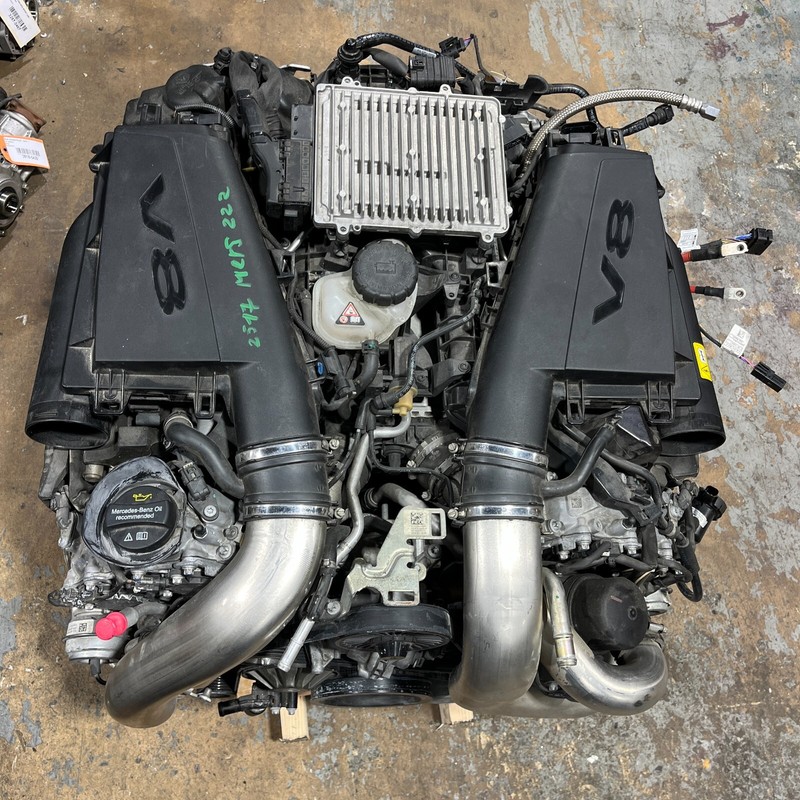 14-17 MERCEDES S550 W222 4.6L RWD M278 DE 46 LAV ENGINE MOTOR 278929 OEM 89K MIL
