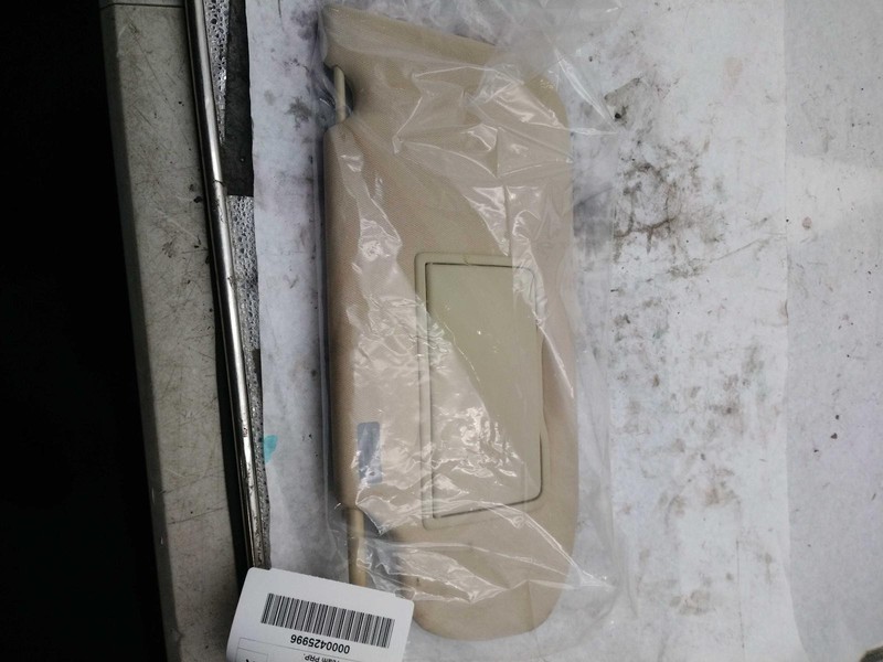 2015 Ford Taurus Black Used Sun Visor OEM Part #60415 - 158k Miles