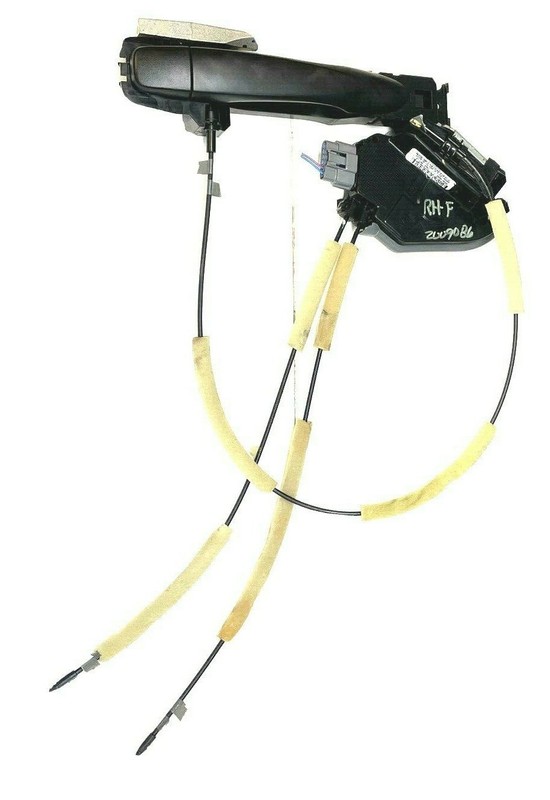 16 19 NISSAN ROGUE OUTSIDE DOOR HANDLE & DOOR LOCK FRONT RIGHT OEM 806464BA0B
