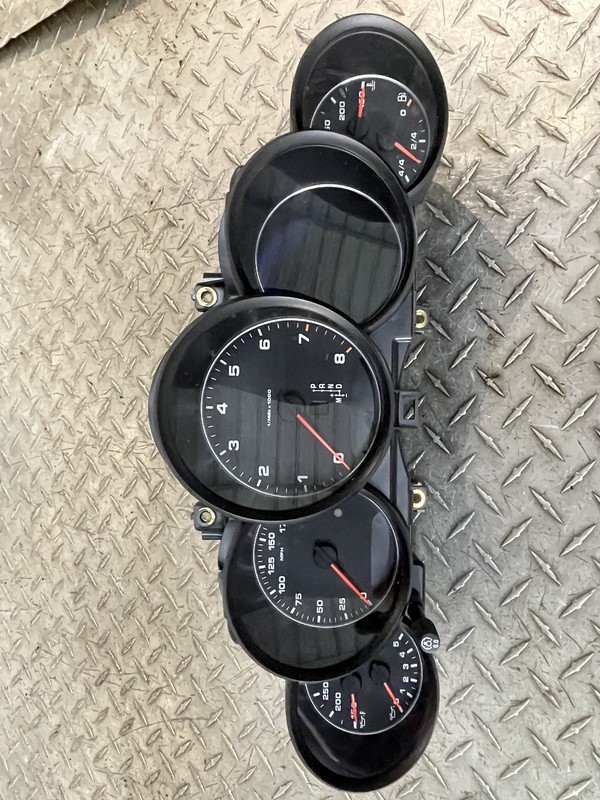 7p5920905S 11-12 Porsche Cayenne 958 Speedometer Instrument Cluster 195K