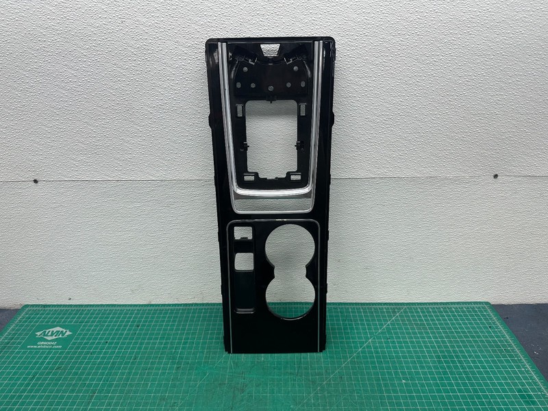 17-19 JAGUAR XE FRONT CENTER CONSOLE SHIFTER CUP HOLDER TRIM BEZEL COVER OEM