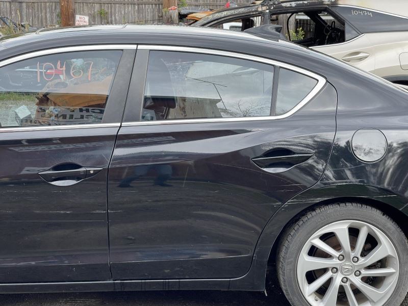 2016-2022 Acura ILX Left Driver Side Rear Door Black Scuffs Needs Buff Out