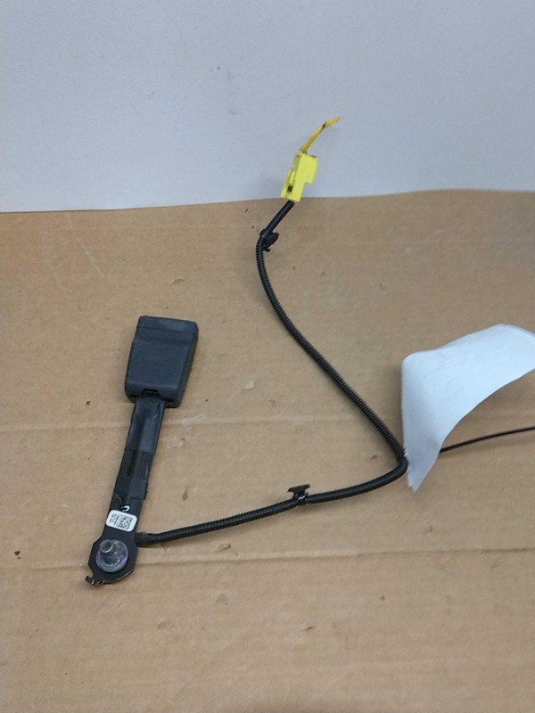 2013 Hyundai Sonata OEM Gray Seat Belt, Used, 75K Miles, Genuine Parts