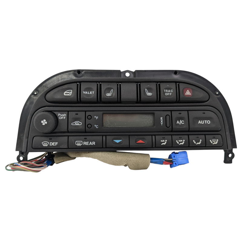 93-06 Jaguar X100 XK8 XJ8 AC Air Climate Temperature Control Panel LJA7690BB OEM