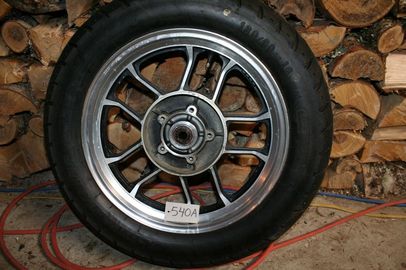 1985 Honda VT500C Shadow Rear Wheel Rim Mag Wheel OEM 85 F