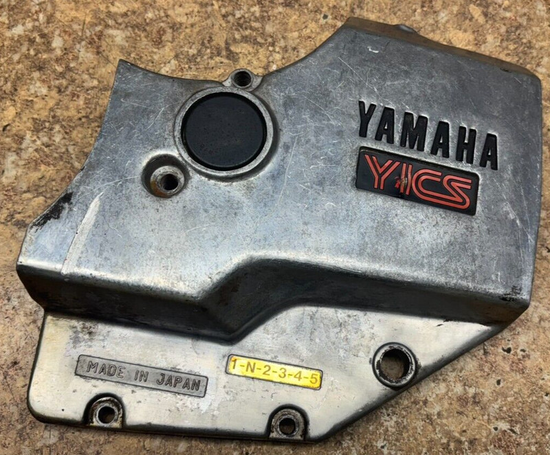 1982 Yamaha XS400 Gear Shift Sprocket Cover Engine Panel GuardXS 400 Maxim F2