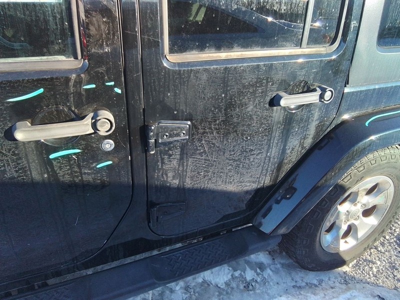 Driver Rear Side Door Full Door VIN W 6th Digit Fits 11-18 WRANGLER 3400782
