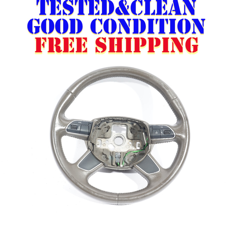 2013 - 2017 AUDI Q5 STEERING WHEEL 4L0419091AC OEM