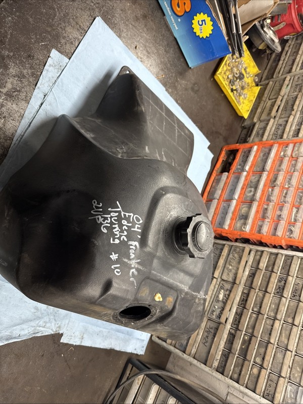 2004 Polaris Frontier 2 Up Touring Edge 4 Stroke Snowmobile Gas Tank # 10 Good