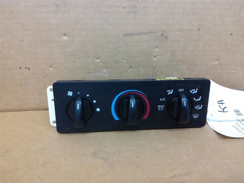 Temperature Control Front Dash Main Control Manual Fits 00-05 EXCURSION 263600