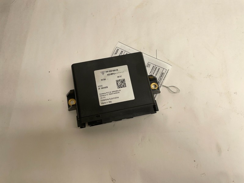 2017 PORSCHE MACAN NAVIGATION CONTROL MODULE ID# 7PP035620CE