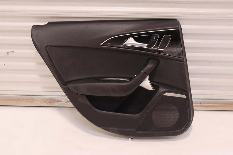2013-2018 AUDI S6 REAR LEFT DRIVER SIDE INTERIOR DOOR PANEL TRIM COVER OEM