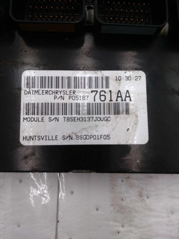 Used Engine Control Module (ECM) fits: 2008 Chrysler Pt cruiser Electronic Contr