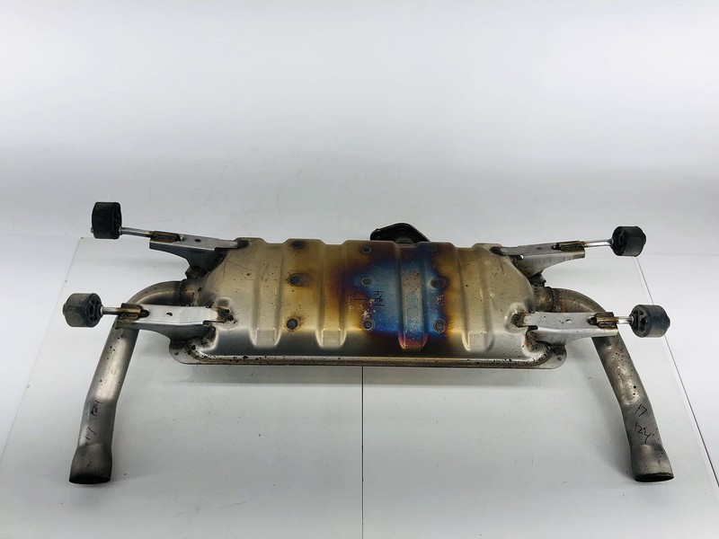 17-19 FIAT 124 SPIDER 1.4L L4 GAS ENGINE REAR EXHAUST MUFFLER RESONATOR OEM