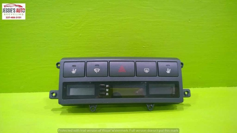 04 05 06 07 08 09 SORENTO HAZARD DASH CLOCK DEFROST HEATED SEAT SWITCH 2271-11
