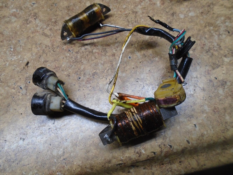 1989 Yamaha ATV YFM100 YFM 100 Champ Engine Motor Stator Coil Generator Magneto
