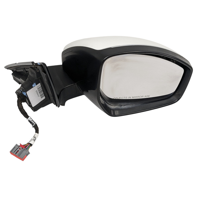 12-13 Land Range Rover Evoque Right Passenger RH Power Heated Side Mirror White