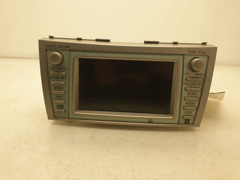 07-09 TOYOTA CAMRY RADIO MULTIMEDIA INFO DISPLAY SCREEN ASSEMBLY