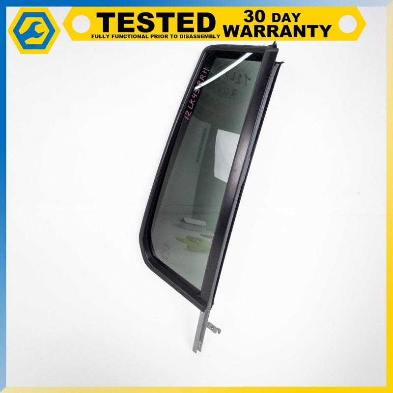 05-16 LAND ROVER L319 LR3 LR4 REAR RIGHT PASSENGER DOOR QUARTER WINDOW GLASS OEM
