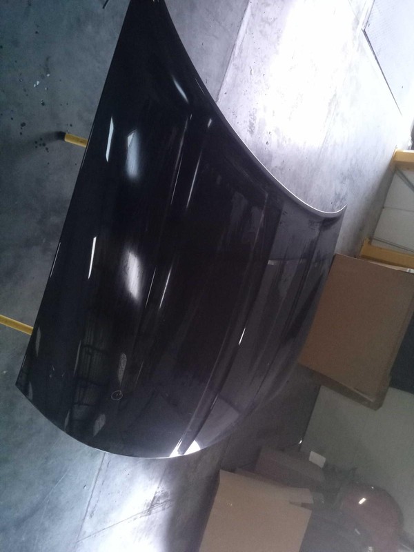 2017 Dodge Charger Hood Panel Black OEM Dents Scratches 68265445AB