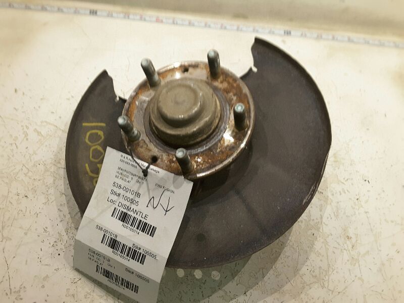 HUB REAR DISC BRAKES FWD W/ABS FITS 06-12 FUSION 165014