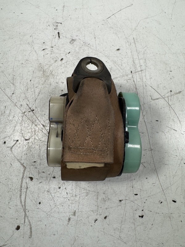 82-85 Honda Accord 2 Door Left Seat Belt Beige OEM