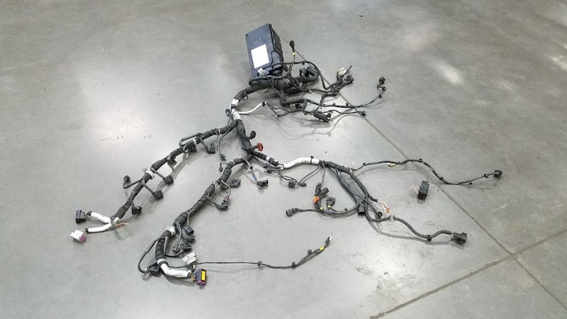 2018 Lamborghini Aventador S LP740-4 Engine Wiring Harness / Fuse Panel #6651 Z1