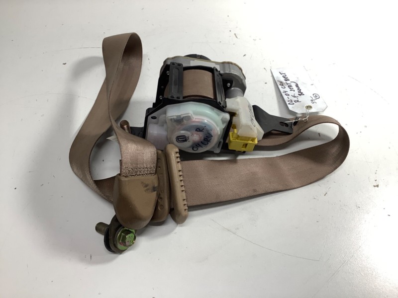02-04 Honda CR-V Right Front Seat Belt Beige 04814-S9A-A00ZB OEM