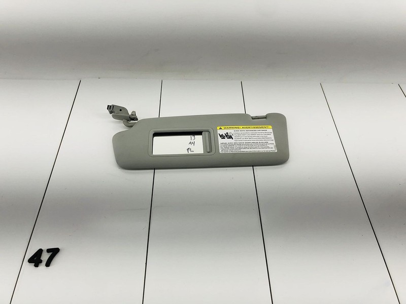 13-16 AUDI A4 QUATTRO LEFT DRIVER SIDE HEADLINER SUN VISOR SHADE OEM