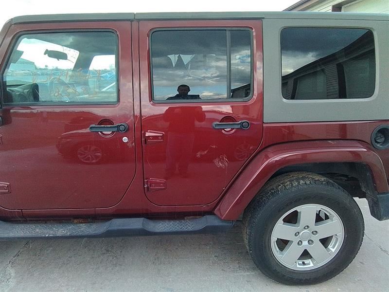Driver Rear Side Door Full Door Privacy Tint Glass Fits 07-10 WRANGLER 2914033