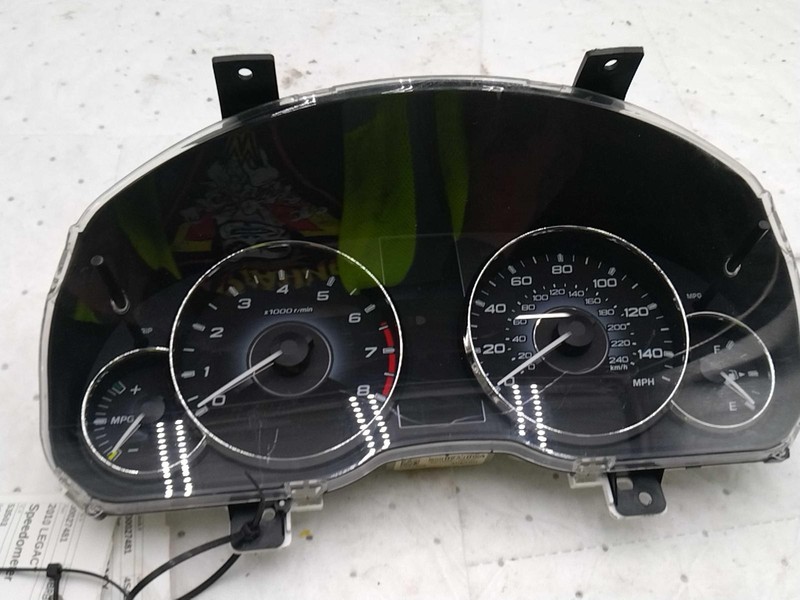 2010 Subaru Legacy Speedometer Gauge OEM Blue 85021AJ02A 6 Month Warranty