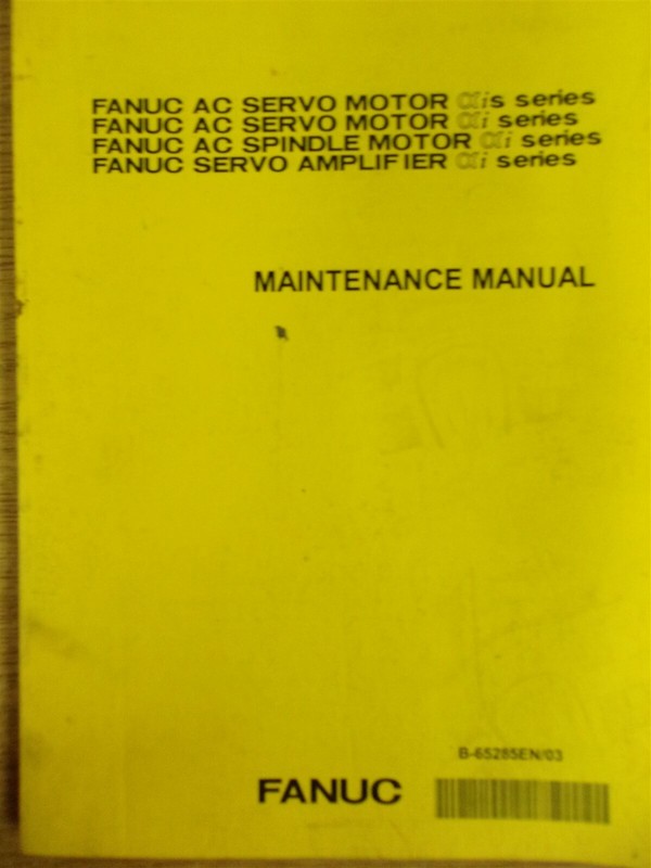 Fanuc AC Servo Spindle Motor Amplifier Maintenance Manual*FREE SHIPPING*