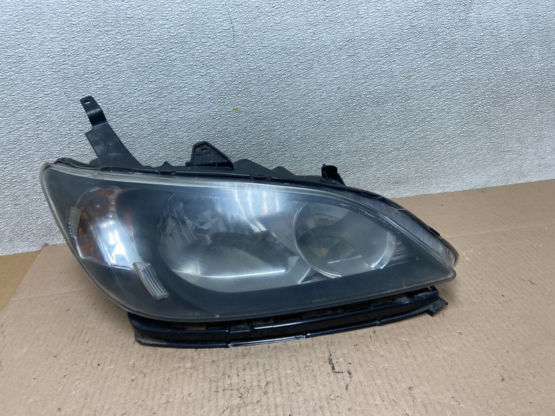 2004 2005 Honda Civic Sedan Headlight Halogen Right Passenger Rh Z6109 DW