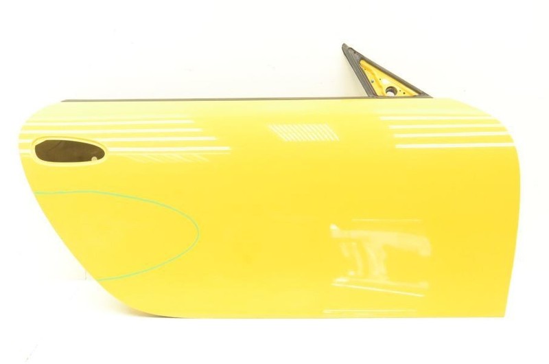 1997-2004 Porsche Boxster 996 Yellow Passenger Right Front Door Shell