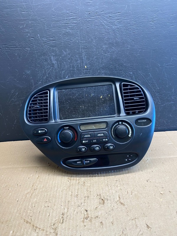 2001 to 2004 Toyota Sequoia AC Temp Heater Climate Control Bezel AC9118 DG