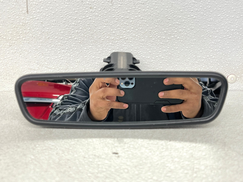⭐2017 JAGUAR XE FRONT UPPER INTERIOR REAR VIEW MIRROR W/GLASS OEM LOT2691