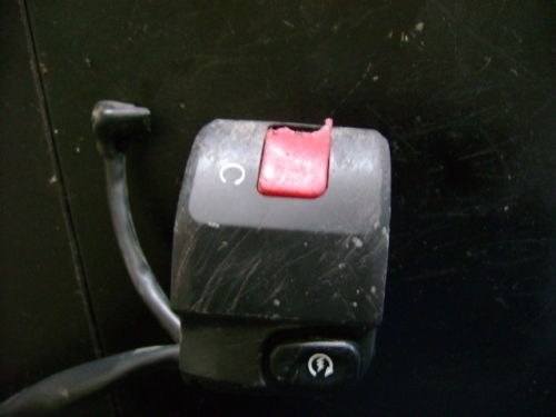 09 Kawasaki EX650C EX650 EX 650 Right Switches F10 2009 Controls Start Stop