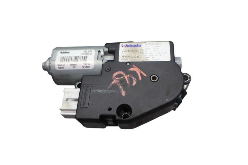 11-17 Volkswagen Touareg Rear Panoramic Sunroof Sun Roof Motor 7P0959591C Oem